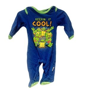 Nickelodeon TMNT Y2K 2015 footie